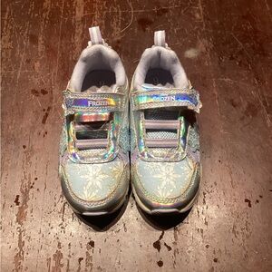 Frozen Kids Light Blue Sneakers